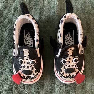 Vans Toddler Slip-On Dalmation Shoes